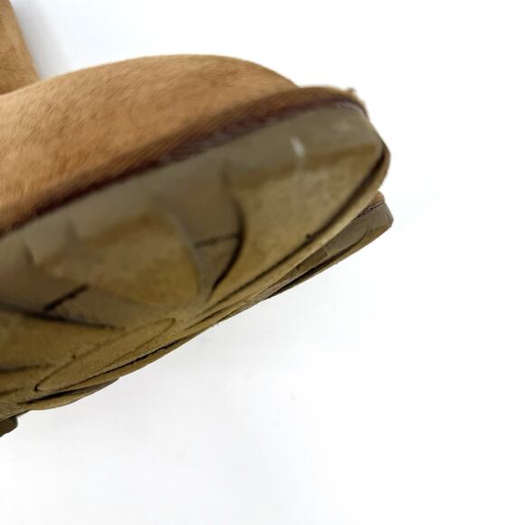 UGG Essential Short 5835 Women's Boots Chestnut Brown Size 7 Retro Y2K - Picture 9 of 10